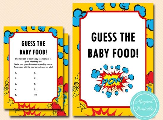Superhero Baby Shower Theme Ideas – Baby Shower Ideas 4U