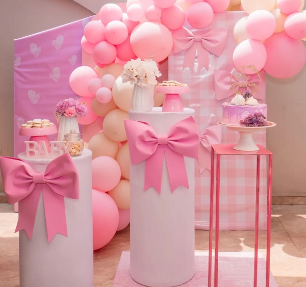 Baby Shower Coquette decorations