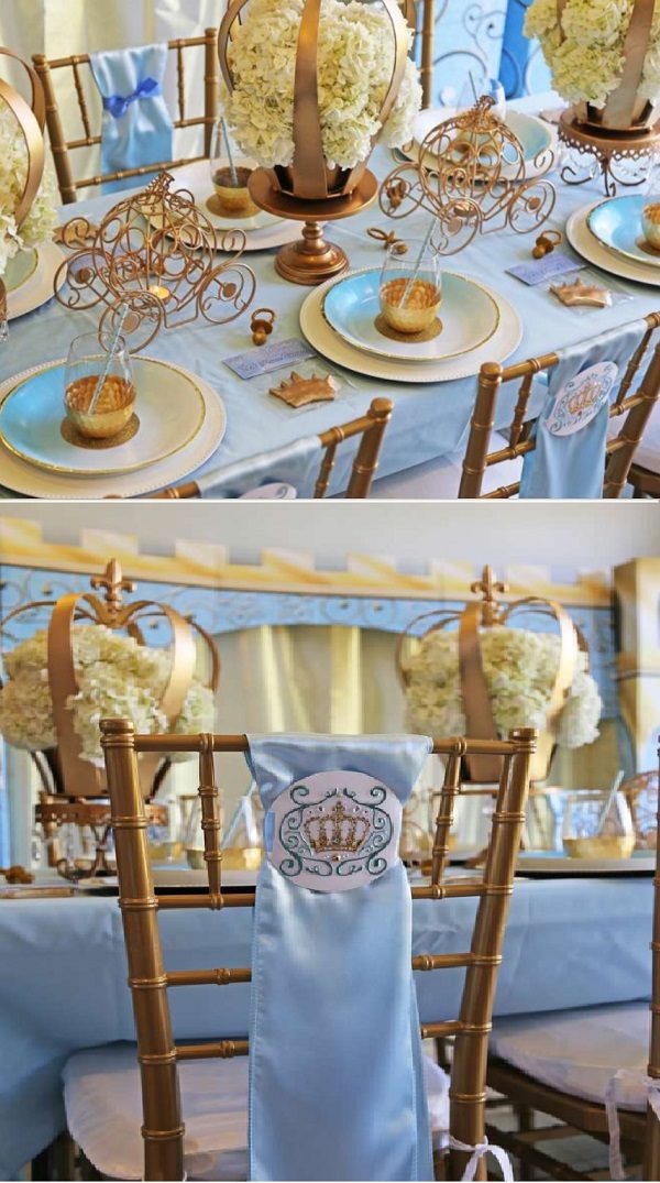 Sheek Royal Prince Baby Shower