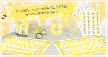 Bee Themed Baby Shower honey-bee-baby-shower-theme tableware