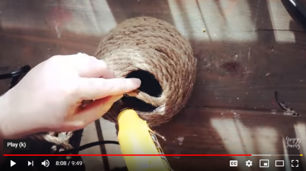 how-to-make-beehive-party-centerpiece