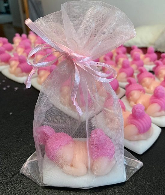pink Baby Shaped Soaps