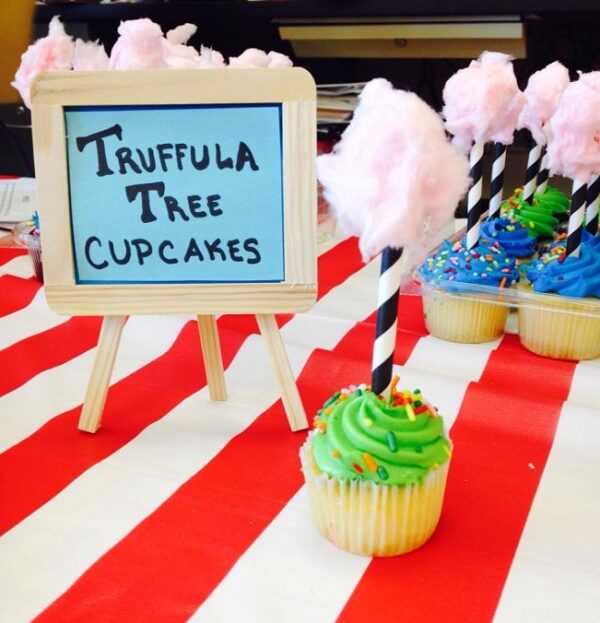 truffula tree cupcakes