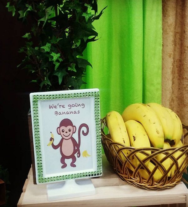 we are going bananas sign