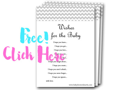 wishes-for-the-baby free baby shower games