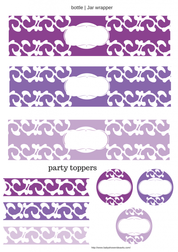 01 free printable baby shower party packs by babyshowerideas4u free baby shower printables