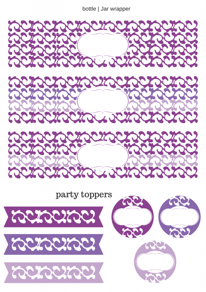 02 free printable baby shower party packs by babyshowerideas4u