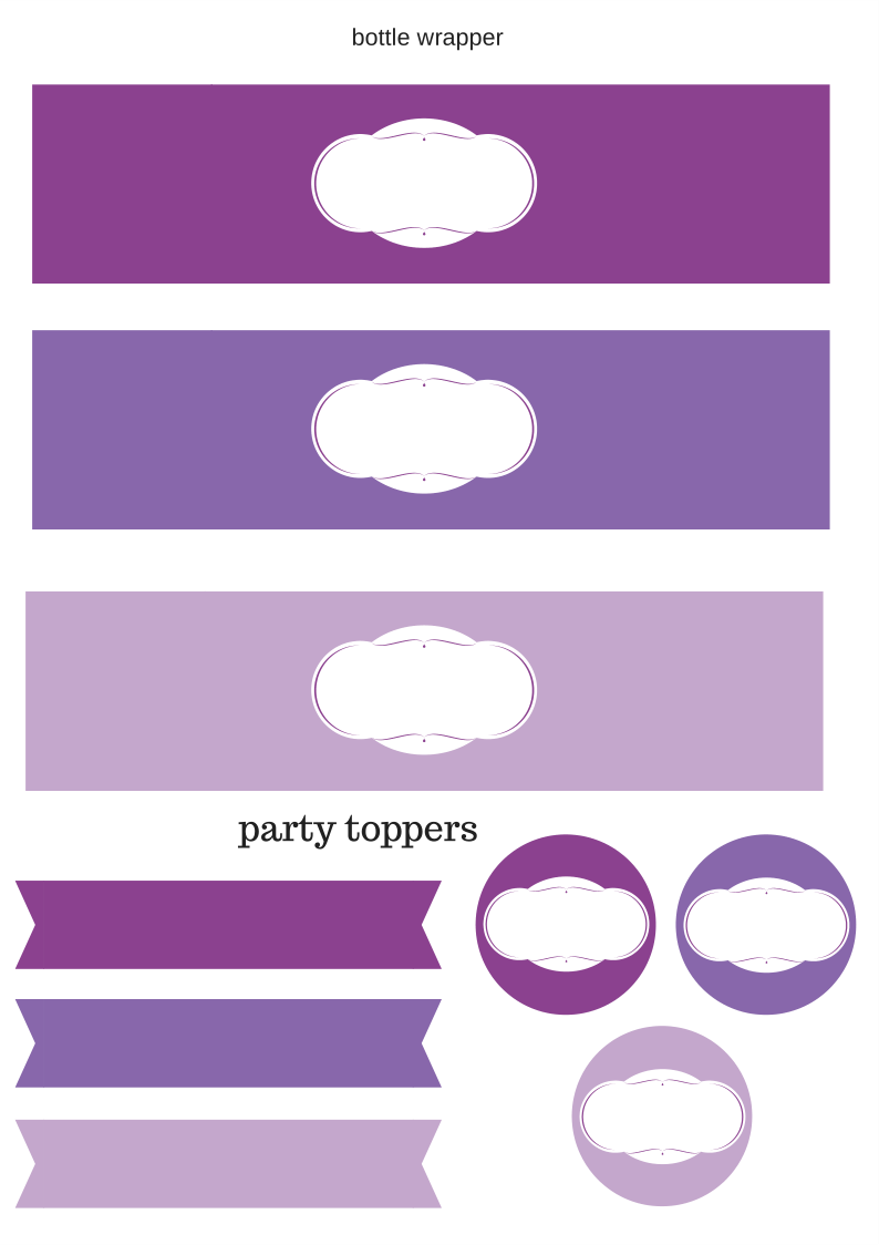 FREE Baby Shower Printables Party Packs Digital Papers Baby