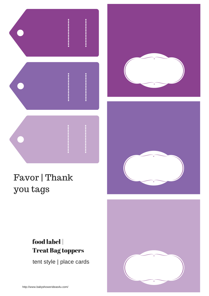 FREE Baby Shower Printables | Party Packs | Digital Papers – Baby ...