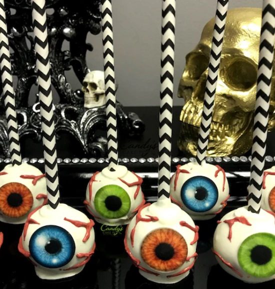 Halloween Eyeball Cake Pops