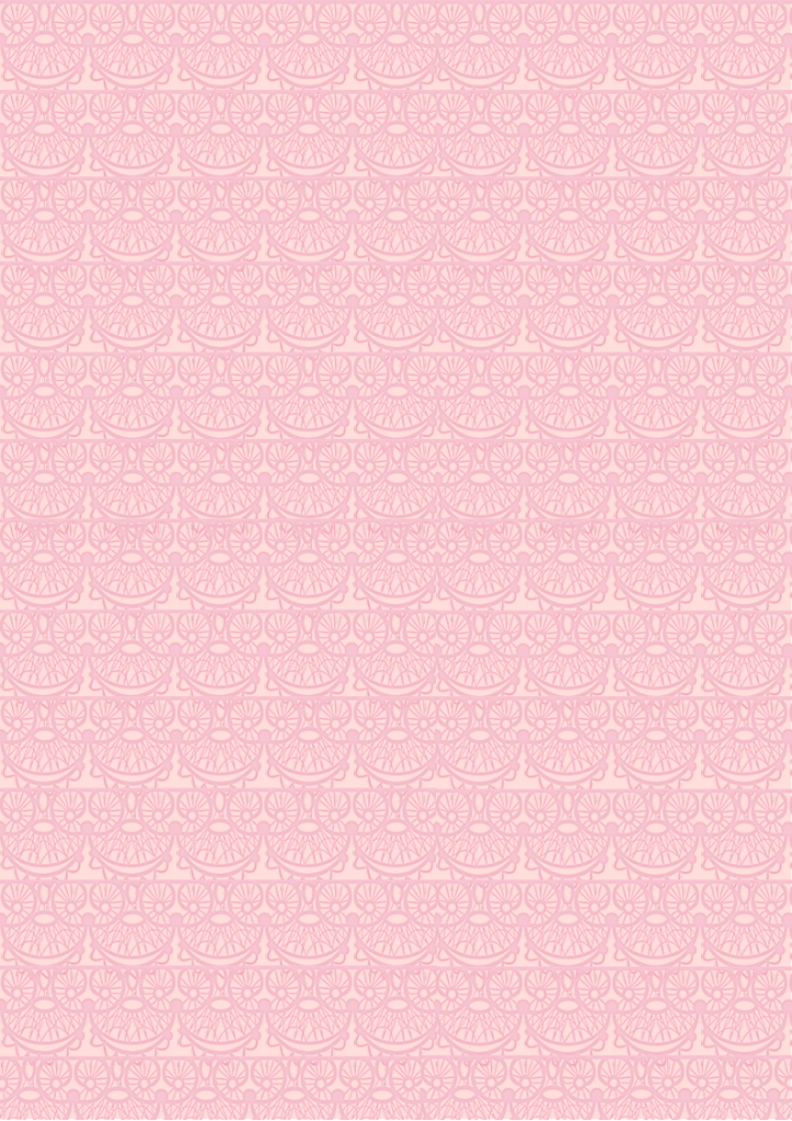 Lace Layer Print Paper pink background