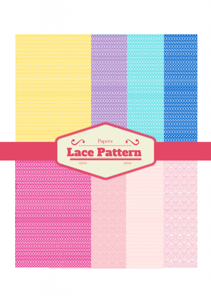free Lace Pattern digital papers