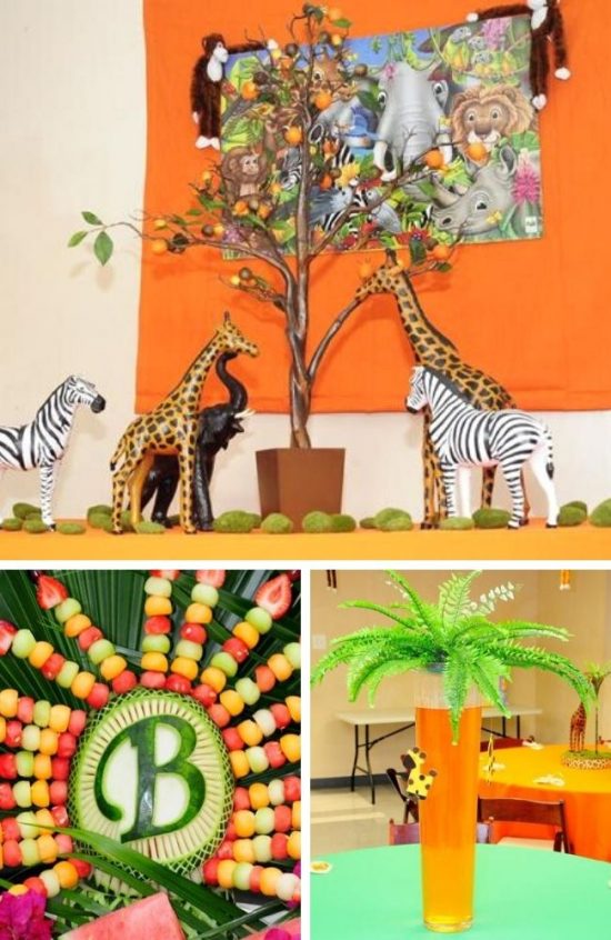 Safari Animals Baby Shower