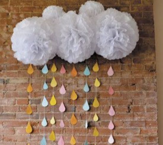 baby sprinkle pom poms