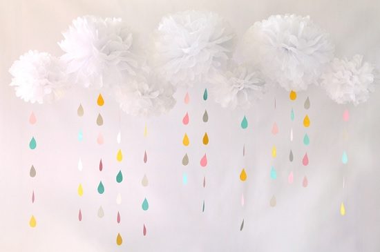baby sprinkle pom poms