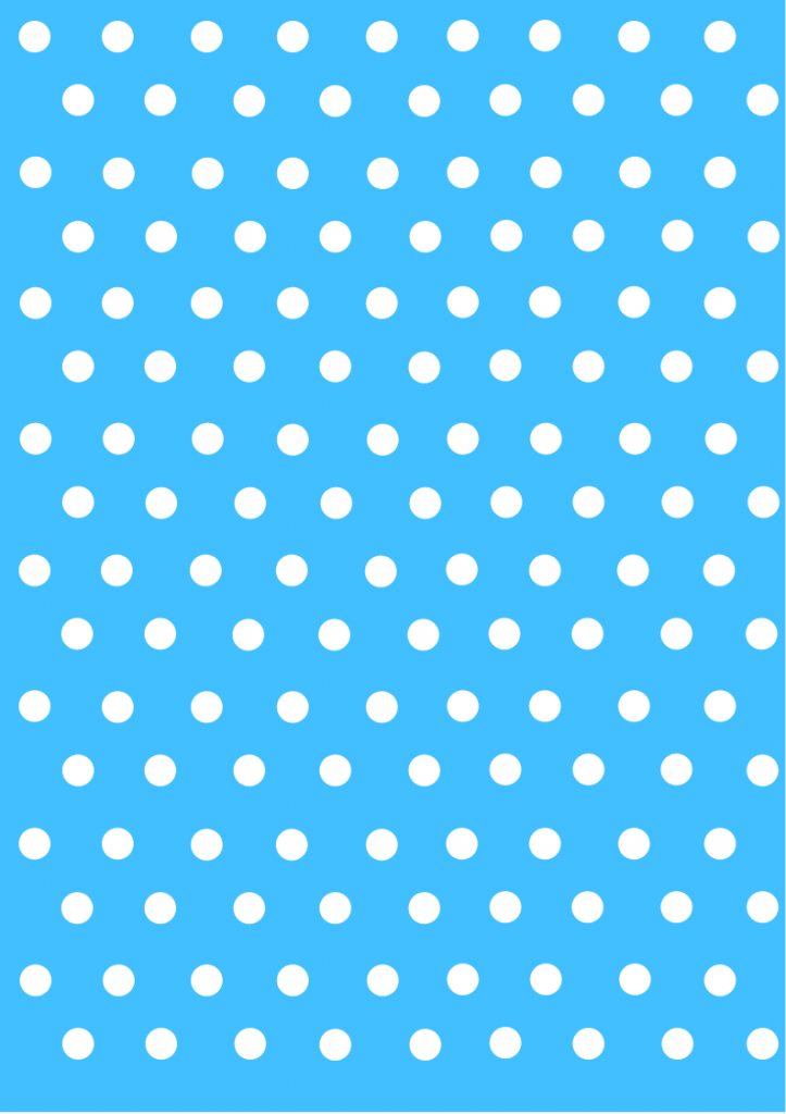 polka dot papers blue