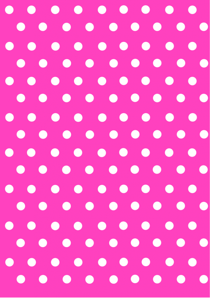polka dot papers pink