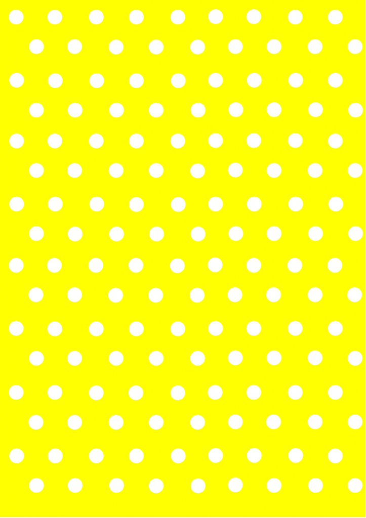 polka dot papers yellow
