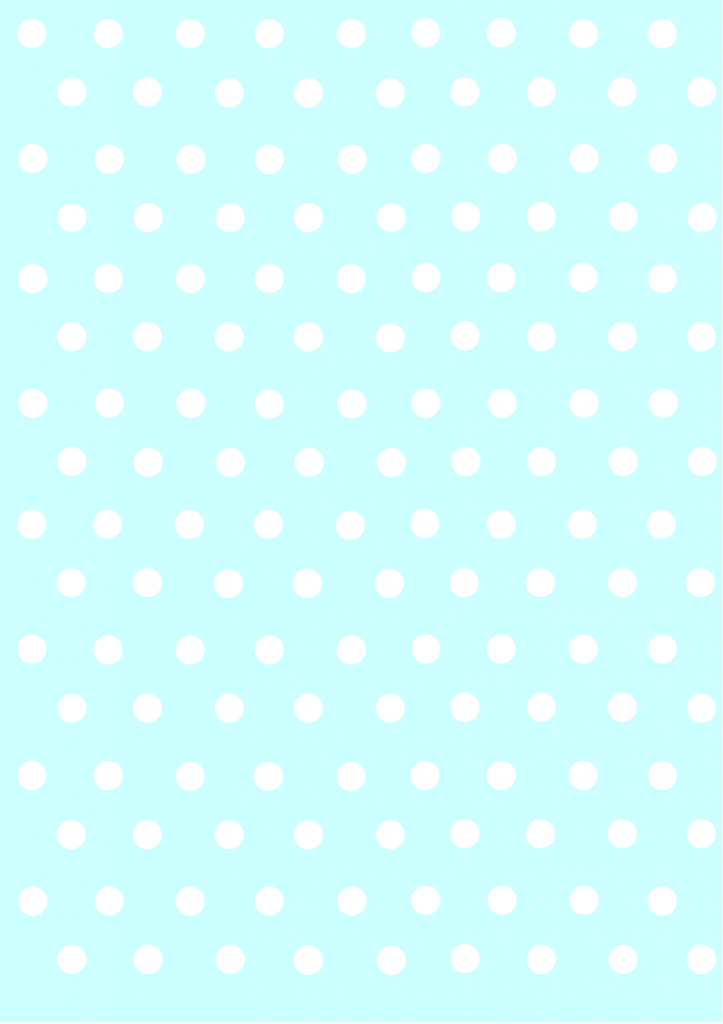 polka dots papers pastel blue