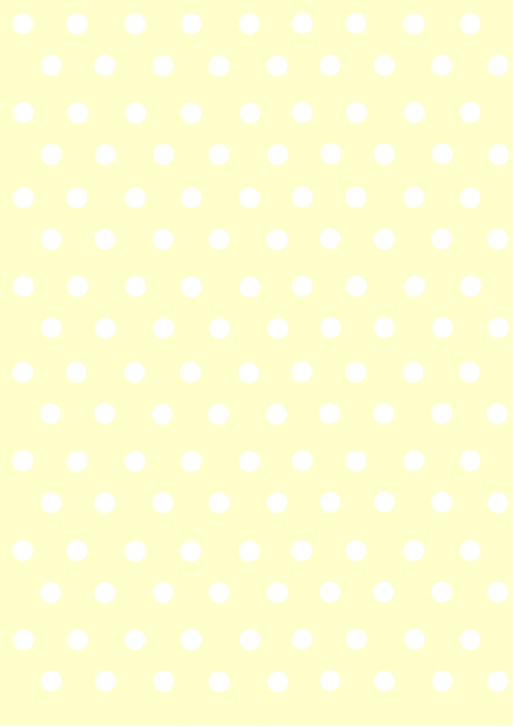 polka dots papers pastel yellow