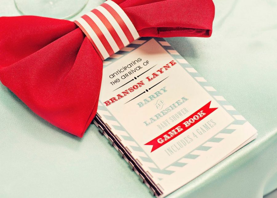 A Little Man Bow Tie Baby Shower
