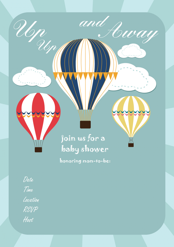 Free Printable Baby Shower Invitations – Baby Shower Ideas 4U