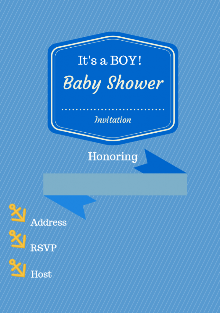 Free Printable Baby Shower Invitations – Baby Shower Ideas 4U