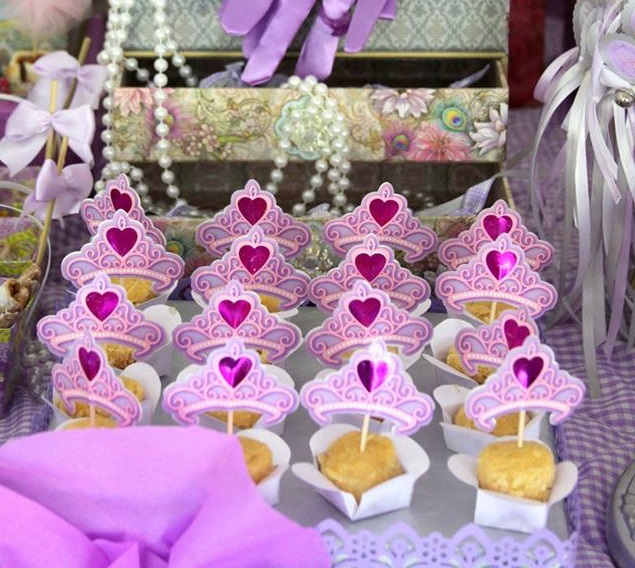 Princess Tiara Toppers for Treats