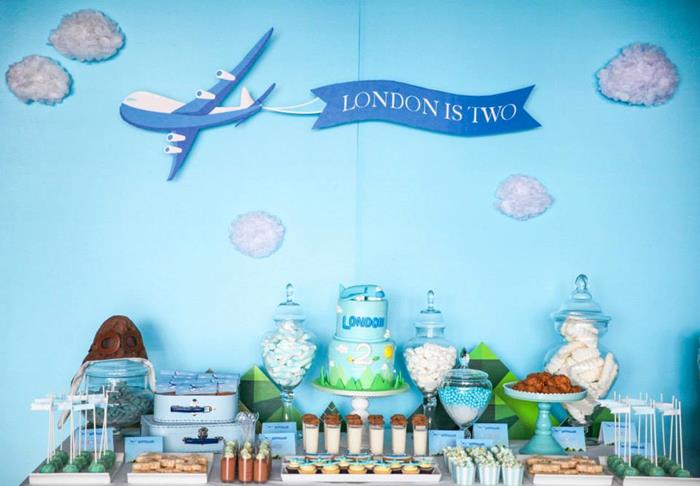 Airplane Themed Baby Shower Ideas - Baby Shower Ideas and Shops