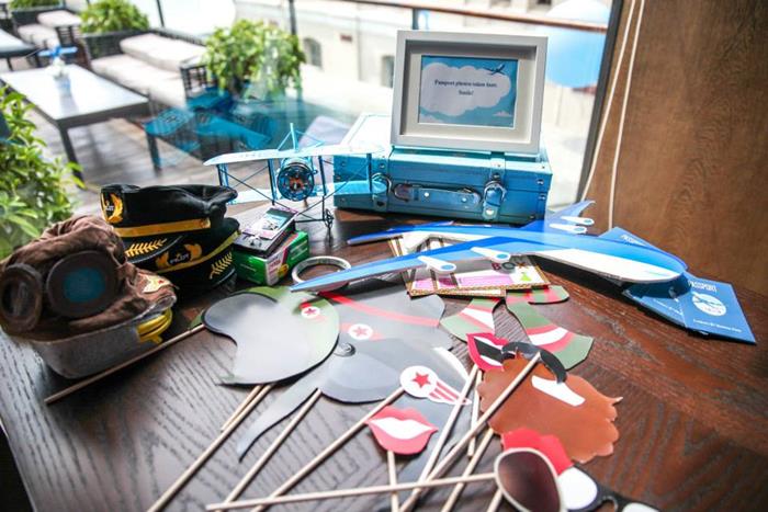 airplane party props