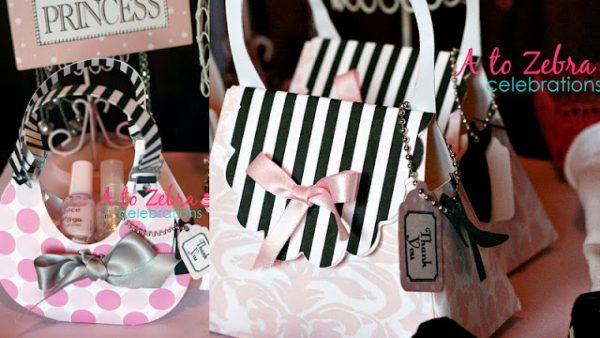 born to shop baby shower purse display decors