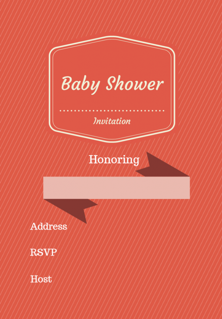 Free Printable Baby Shower Invitations – Baby Shower Ideas 4U