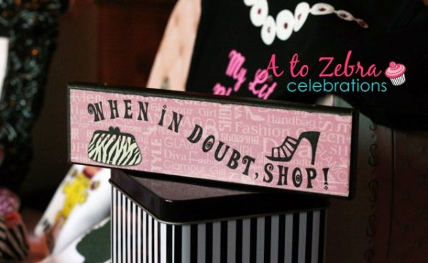 when in doubt shop sign