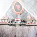 Tutu & Silhouette Baby Shower Theme