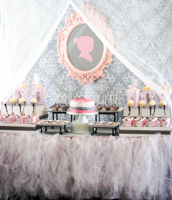 Tutu Silhouette Baby Shower Theme Baby Shower Ideas 4u