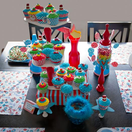 Cat in the Hat Party Ideas - Baby Shower Ideas - Themes