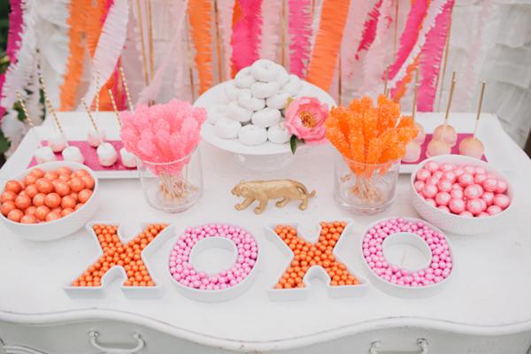 Luxe Circus Sip and See Baby Shower