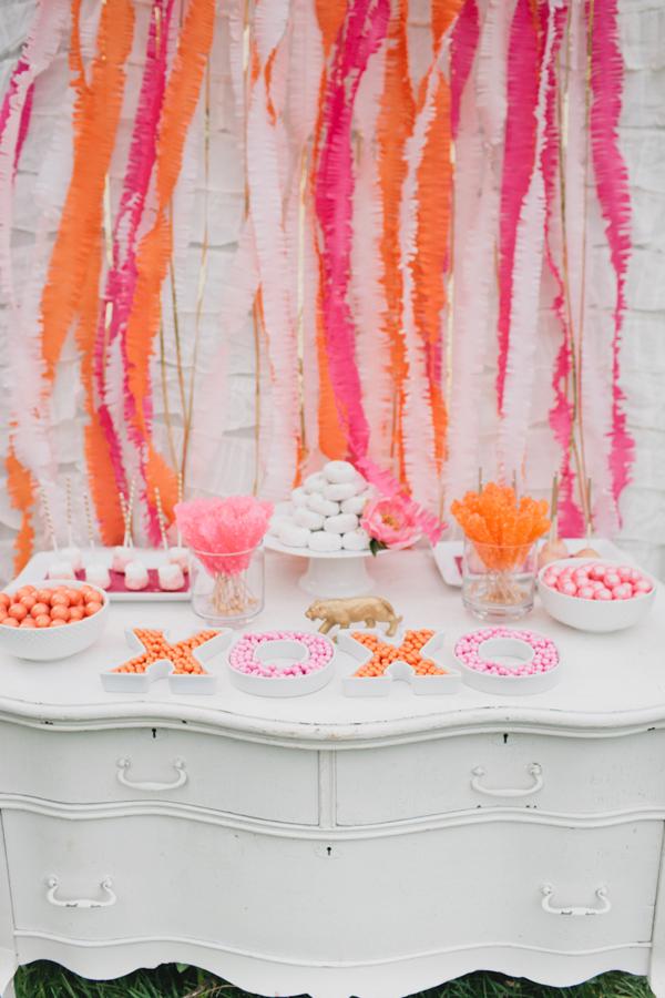 dessert table