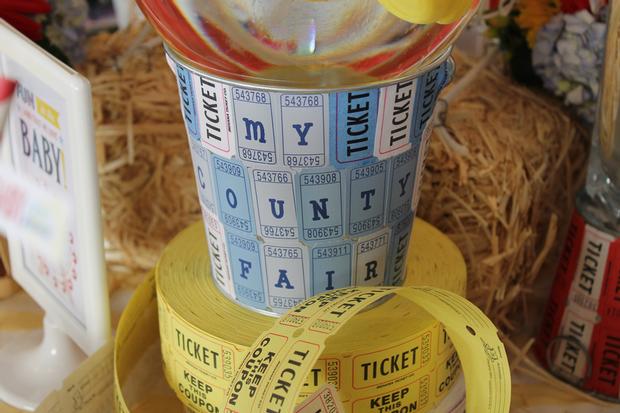paper tickets roll