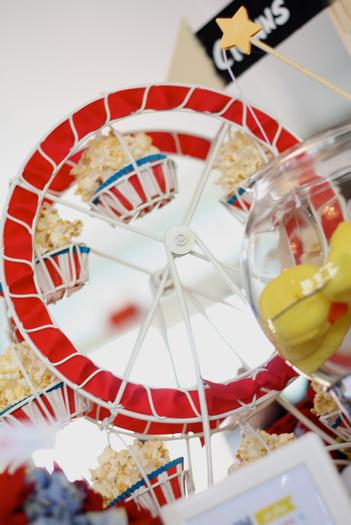 country fair baby shower ferris wheel holder