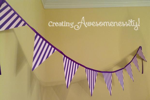A Royal Welcome Baby Shower decorations via babyshowerideas4u.com banner