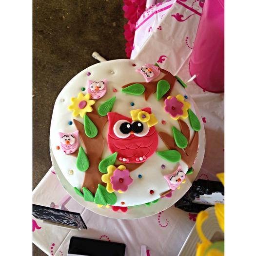 Whoo Owl Baby Shower decoration inspirations cake