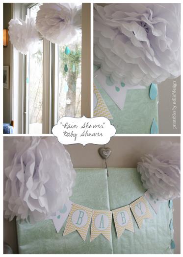 Rain shower baby shower via babyshowerides4u 11