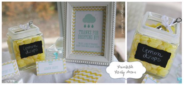 Rain shower baby shower via babyshowerides4u 13