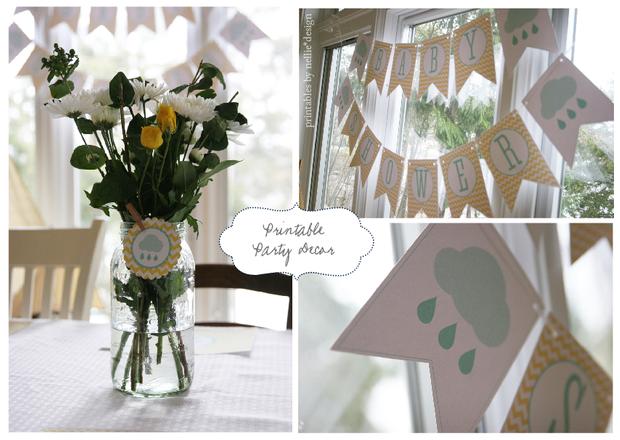Rain shower baby shower via babyshowerides4u 2
