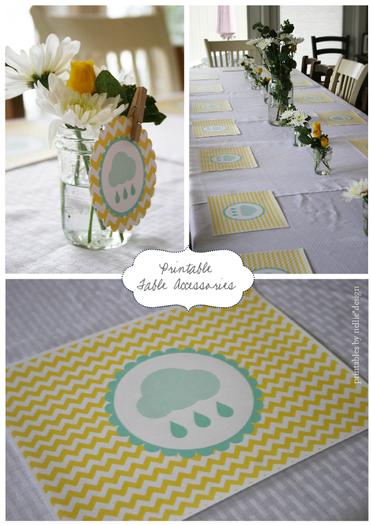 Rain shower baby shower via babyshowerides4u 5