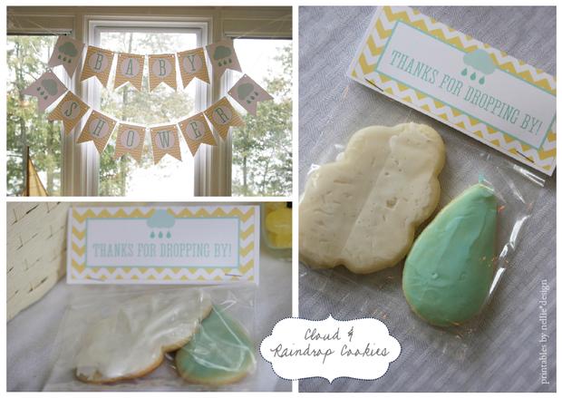 Rain shower baby shower via babyshowerides4u