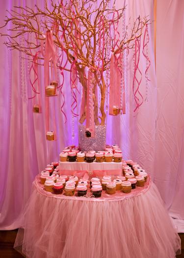 glam baby shower ideas