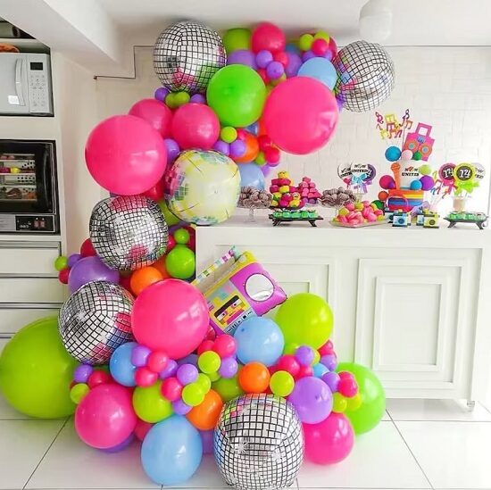 disco balloons