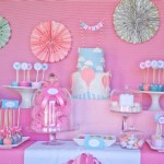 Vintage Hot Air Balloon Baby Shower